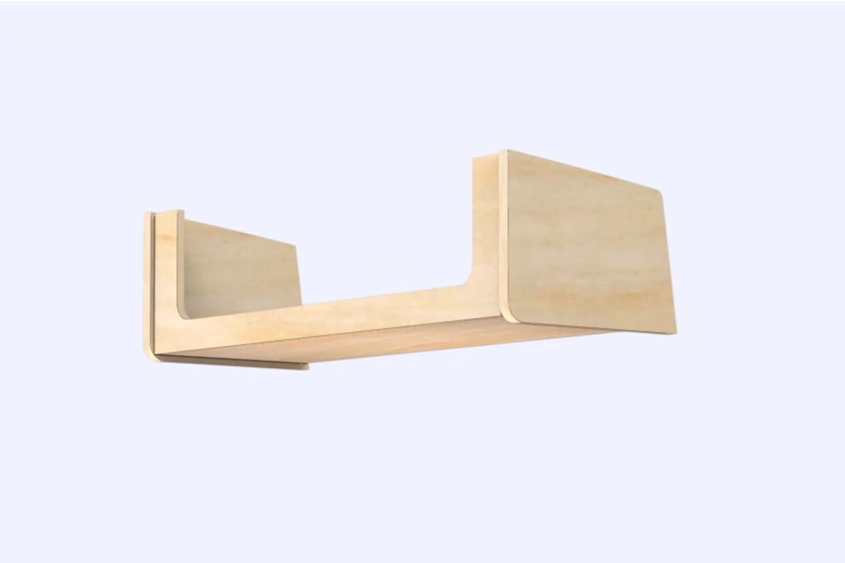 Meuble haut Simple Vans en bois