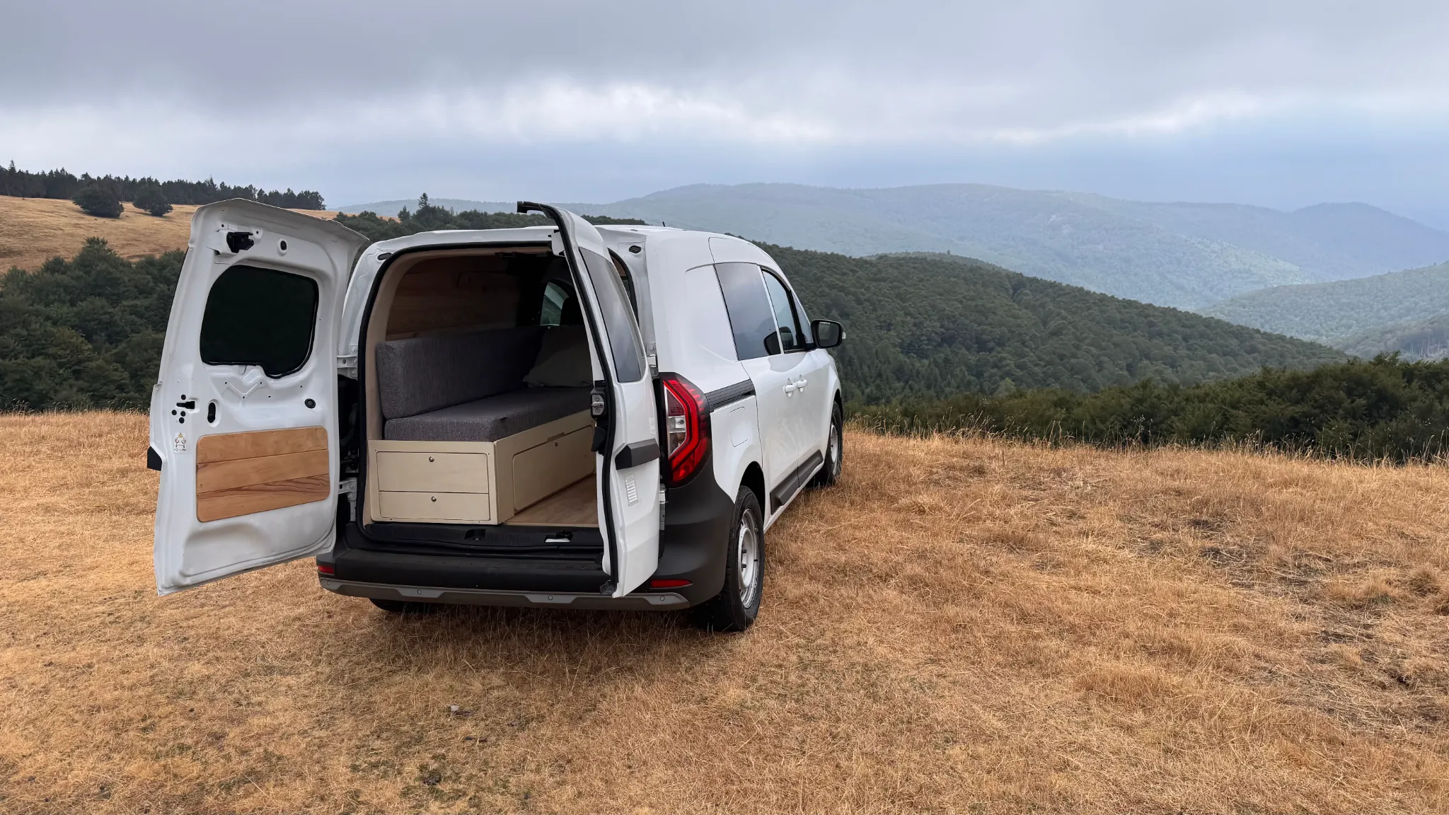 Exemple d’aménagement Vanleaf sur Renault Kangoo